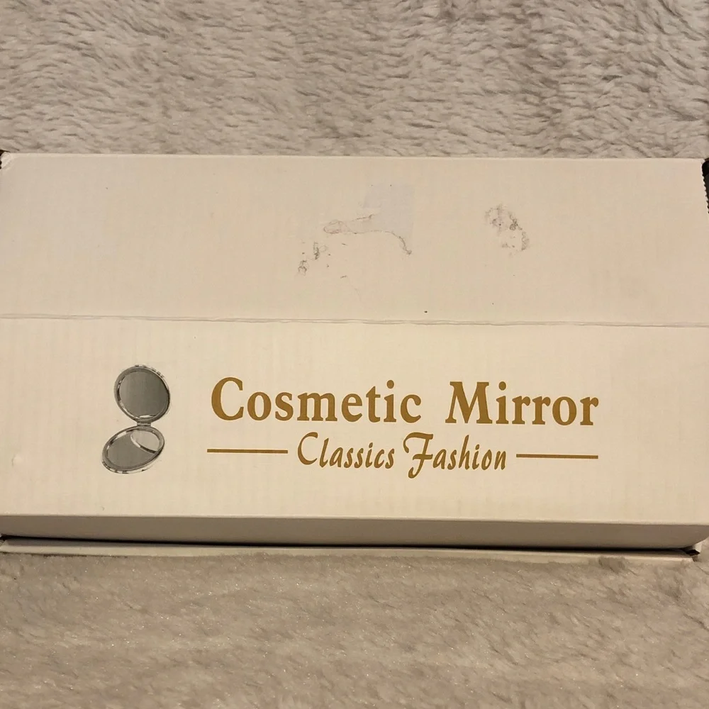 Floral Patterned Cosmetic Mirror (pick a color) - Picture 10 of 10